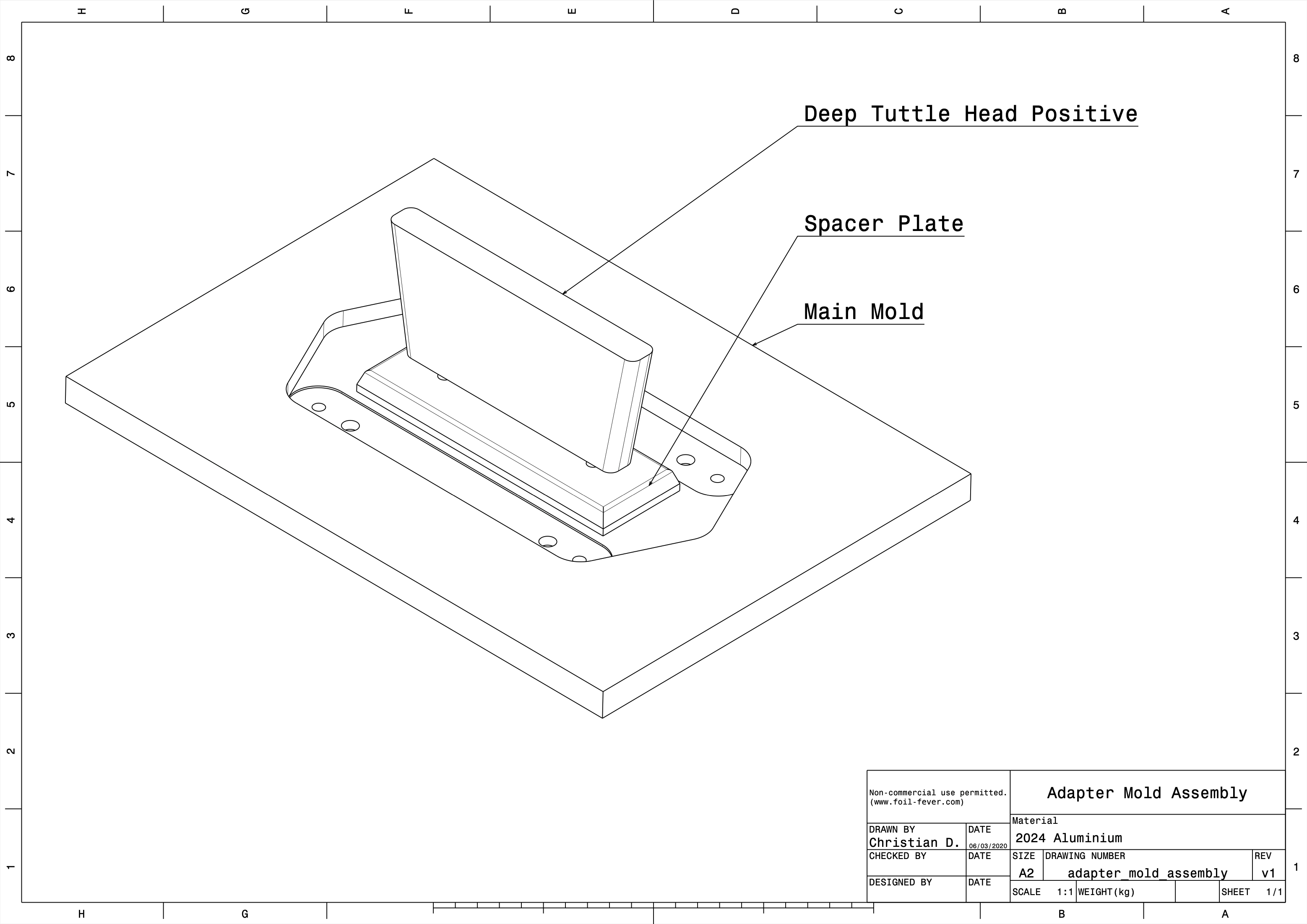 Adapter Mold Assembly